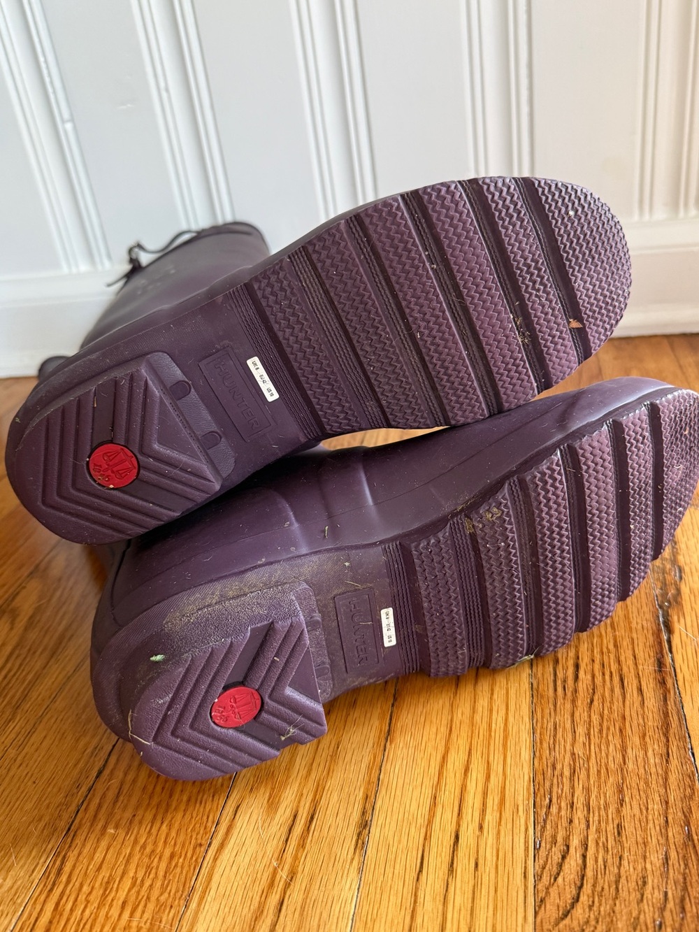 Hunter Matte Plum Knee-High Rain Boots - Picture 5 of 5